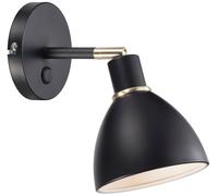 Nordlux Ray applique murale 1x25 W noir 63191003