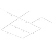 LINK SINGLE spot sur rail Métal et plastique Blanc GU10 - Nordlux 86109901