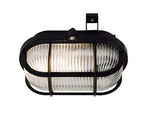 Nordlux SLV 17051003 Applique murale en forme de skot 60 W IP44 E27 Noir