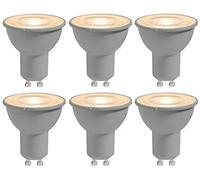 Nordlux Smart GU10 Lot de 6 ampoules LED à intensité variable, 4,2 W, 320 lumens, blanc 2200 K-6500 K, Alexa et Google