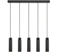 Nordlux Tilo lampe suspendue 5x15 W noir 2410483003