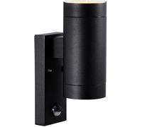 Nordlux - Applique murale extérieure Maxi Double Tin avec détecteur Noir G