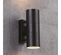 TIN applique murale Métal-Verre Noir GU10 - Nordlux 21279903