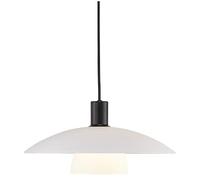 Nordlux Verona lampe suspendue 1x40 W blanc-noir 2010863001