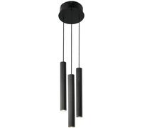 Nordlux Vico lampe suspendue 3x5 W noir 2412123003