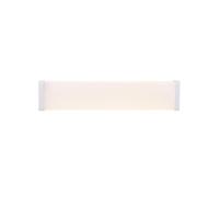 Nordlux Wilmington 60 Bande lumineuse d'intérieur en plastique blanc LED intégrée Montage facile Chambre Salon Cuisine Bureau Chevet Bureau IP20 Classe 2 (Double Isolation)