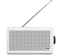Nordmende Transita 210 - Radio numérique Portable Dab+ & FM (Boîte à Musique Portable avec Haut-Parleur Bluetooth, Radio d'extérieur avec Batterie & Horloge) Blanc