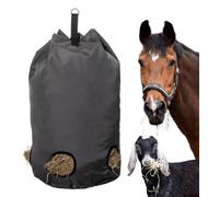NordNynk Sacs à foin pour chevaux - Sac à foin Oxford 1200D super solide et résistant - Sac fourre-tout avec nouvelle fonction avancée d'alimentation lente - Sac pour nourrir le foin au cheval, âne,