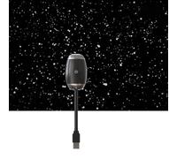 Nordreach Galaxy Projection Lumière LED Réglable USB Mini LED Voiture Plafond Starlight Starlight Plug and Play 3 Lumières Luminosité Romantique Décoration pour Voiture, Maison, Fête, Chambre Plafond