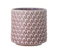 Nordring Pot de Fleur Dotty - Pots de Fleurs décoratifs Couleur pour intérieur Style rétro créatif M (12,5 cm ø), Mauve, Céramique