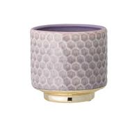 Nordring Pot de Fleur Goldy - Pots de Fleurs décoratifs Couleur pour intérieur Style rétro créatif S (10 cm ø), Mauve, Céramique