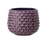 Nordring Pot de fleur Pino - Pots de Fleurs décoratifs Couleur pour intérieur Style rétro créatif M (13,5 cm ø), violet, Céramique