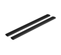 NORDRIVE N15079 Silenzio Black, Paire de barres de toit en aluminium - S - 108 cm