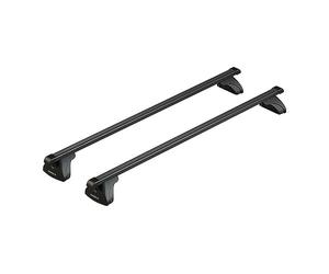 NORDRIVE N15320 Max-Load, ensemble de barres de toit Quadra prémontées avec kit de pieds Evos LP