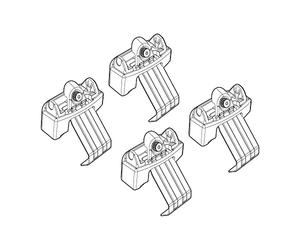 NORDRIVE N21229 Fixations