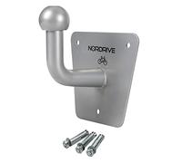 NORDRIVE N50950 Sphere-1 Support universel pour porte-vélos arrière à crochet de remorque, fixation murale ou plafond - Charge maximale : 100 kg
