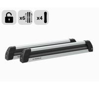 Nordrive Portascì Universel 6 Sci 4 Snowboard NORDRIVE Aluminium M40011
