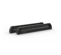 NORDRIVE Pro-Slider Evo Aluminium PS-60 Porte-Skis pour Barres De Toit Noir