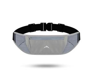 Nordrun Beta Sac banane Running, gris, Sac banane running