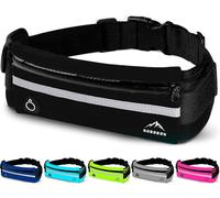 Nordrun® Ceinture Running Homme et Femme | Sac Banane Étanche de Course a Pied, Sport, Jogging, Footing, Courir | Ceinture Course a Pied | Sac Course a Pied pour Tous Les Telephones