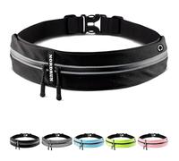 Nordrun® Ceinture Running Homme et Femme | Sac Banane Étanche de Course a Pied, Sport, Jogging, Footing, Courir | Ceinture Course a Pied | Sac Course a Pied pour Tous Les Telephones