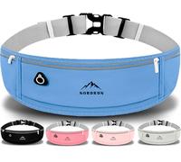 Nordrun® Ceinture Running Homme et Femme | Sac Banane Étanche de Course a Pied, Sport, Jogging, Footing, Courir | Ceinture Course a Pied | Sac Course a Pied pour Tous Les Telephones