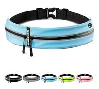 Nordrun® Ceinture Running Homme et Femme | Sac Banane Étanche de Course a Pied, Sport, Jogging, Footing, Courir | Ceinture Course a Pied | Sac Course a Pied pour Tous Les Telephones