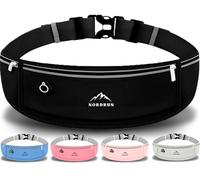 Nordrun® Ceinture Running Homme et Femme | Sac Banane Étanche de Course a Pied, Sport, Jogging, Footing, Courir | Ceinture Course a Pied | Sac Course a Pied pour Tous Les Telephones
