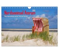 Nordseeinsel Amrum (Wandkalender 2026 DIN A4 quer), CALVENDO Monatskalender: Naturimpressionen von der "Perle der Nordsee"
