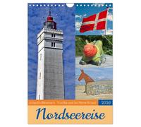 Nordseereise - Jütland in Dänemark - Von Blavand bis Henne Strand (Wandkalender 2026 DIN A4 hoch), CALVENDO Monatskalender: Traumhafte Landschaften an Jütlands Westküste