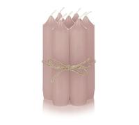 Nordstern Lot de 6 bougies à tige Sahara - Petites bougies pour bougeoir, couronne de l'Avent ou comme bougie d'arbre - Décoration de table idéale pour mariage ou Noël - 11 x 2,2 cm
