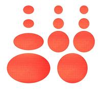 Nordtown Kit de réparation de doudoune auto-adhésif (couleur orange vif)