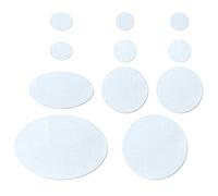 Nordtown Patchs de réparation pour veste en duvet | Blanc, auto-adhésif, nylon, imperméable et résistant aux déchirures pour fixer vestes, tentes, sacs de couchage, pantalons de ski (11 pièces)