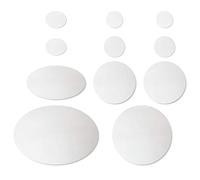 Nordtown Patchs de réparation pour veste en duvet | Transparent, auto-adhésif, nylon, imperméable et résistant aux déchirures pour fixer vestes, tentes, sacs de couchage, pantalons de ski (11 pièces)