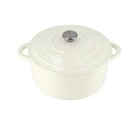 Nordwik Cocotte en fonte ronde Nordwik 5 l Crème