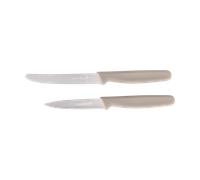 Nordwik Couteau éplucheur Nordwik 2 pièces Taupe