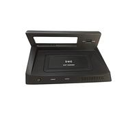 NORDYO Voiture Qi chargeur sans fil récepteur téléphone charge rapide adapté for Volkswagen VW MK2 TiguanL Tharu 2022 accessoires de voiture (Color : Tiguan 2018-2021)