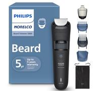 Norelco Philips BT5775/40 Tondeuse à barbe série 5000, 100 % étanche, cadran de précision avec 40 paramètres de coupe verrouillables, lames métalliques auto-affûtantes et ramasseur de poils de barbe