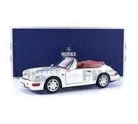 1:18 Norev Porsche 911 (964) Carrera 2 Cabriolet 1990 Argent 187330