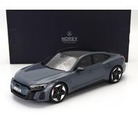 NOREV 1/18 AUDI GT RS E TRON 2021 GRIS MODÈLE STATIQUE DIECAST