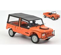 Norev Voiture miniature Citroën Méhari 4x4 1979 Kirghiz Orange 1:18 181654