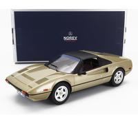 NOREV 1/18 FERRARI 308 GTS 1982 OR MODÈLE STATIQUE DIECAST