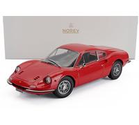NOREV 1/18 FERRARI DINO 246 GT 1968 ROUGE MODÈLE STATIQUE DIECAST