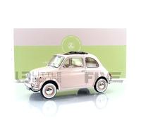 Norev Modèle réduit Fiat 500 L 1968 Toit ouvrant 1:18 Rose