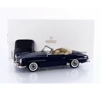Mercedes-Benz 190 SL 1957 Bleu Moyen 1/18