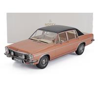 NOREV 1/18 OPEL DIPLOMAT V8 1969 ORANGE NOIR MODÈLE STATIQUE DIECAST