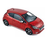 Norev Voiture miniature 1:18 Peugeot 208 GTi 2013 Rubis Red Met NV184700