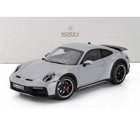 NOREV 1/18 PORSCHE 911 992 DAKAR COUPE 2023 GRIS MODÈLE STATIQUE DIECAST