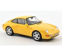 Norev Modèle réduit Porsche 911 Carrera 993 1994 Jaune 1:18 (187596)