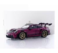 Porsche 911 GT3 RS avec Pack Weissach 2022 Ruby Star 1/18, Étoile Rubis